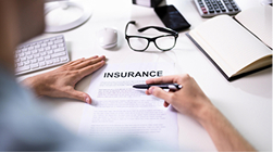 A product box, representing products and completed operations coverage.